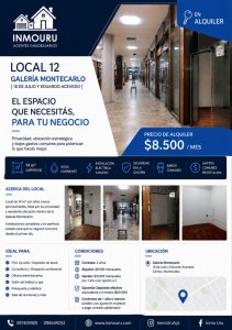 Local en alquiler sobre 18 de Julio