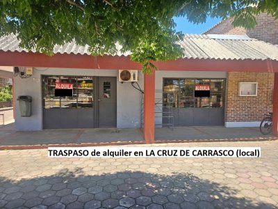 TRASPASO de local en LA CRUZ DE CARRASCO