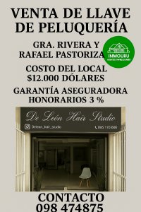 Venta de llave de peluquería en Pocitos