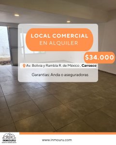 Se alquila local al fondo en la rambla 