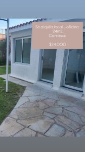 Se alquila local comercial u oficina en Carrasco