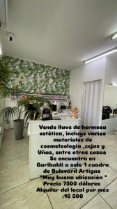 Vendo llave de hermosa estetica a solo 1 cuadra de Bulevard Aetigas 