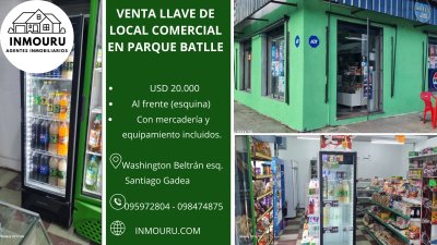 Venta de Minimarket en PARQUE BATLLE 