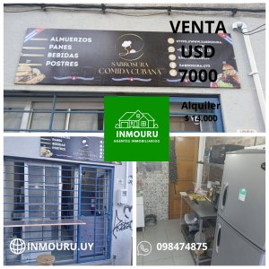 Venta de llave comercial Rotiseria en Aguada 