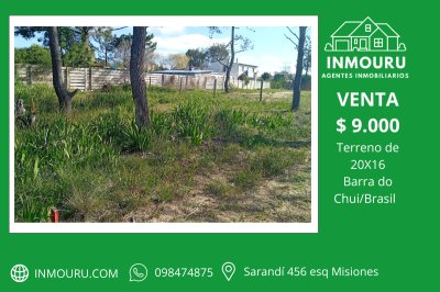 Venta de terreno en Barra do Chui Brasil 