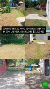 SE VENDE TERRENO EN LAS PIEDRAS CANELONES 