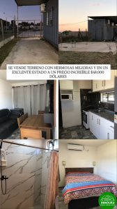 SE VENDE HERMOSO TERRENO CON MEJORAS EN ZONA CANELONES LAS PIEDRAS