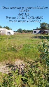 VENTA de gran terreno en 25 de mayo 