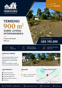 Terreno en venta - 900 m² - El Pinar