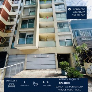 APARTAMENTO CON GARAGE SOBRE AVENIDA
