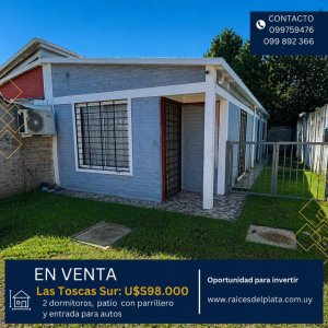 SE VENDE CASA EN LAS TOSCAS SUR- OPORTUNIDAD 
