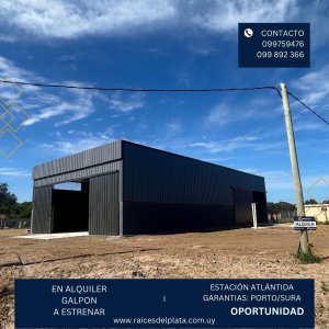 ALQUILER DE GALPONES 