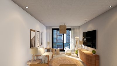 Apartamento de 2 Dormitorios en Tres Cruces a la Venta !!