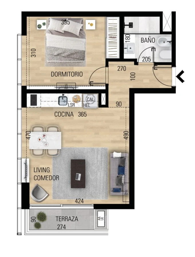 Venta de Apartamento Moderno, con Vista y Amenities