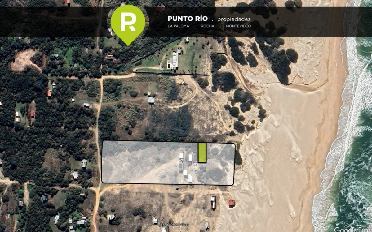 Ubicado en Punta Rubia en la manzana 16 sobre calle Chafalote