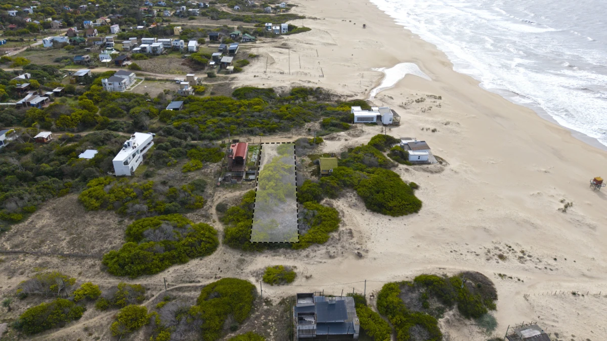 Terreno de 1200 m2 en venta en Punta Rubia manzan 3