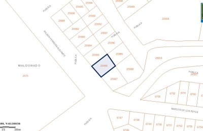 Lote en venta sobre Av Wilson Ferreira Aldunate