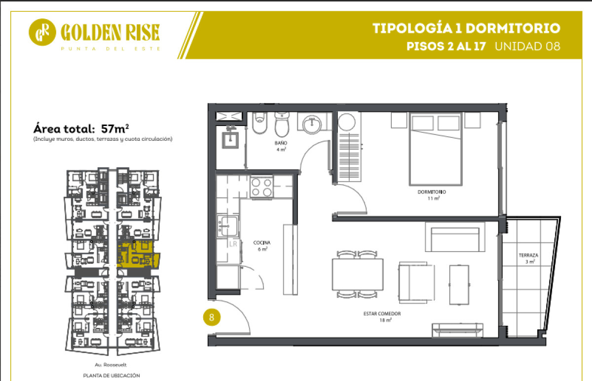 Golden Rise Punta Del Este.
