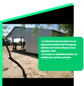2 Campos en venta - Fuerte Olimpo Paraguay 