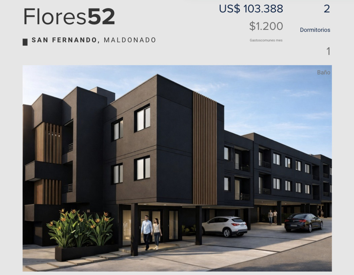 FLORES 52 | EN POZO | ENTREGA EN 2026
