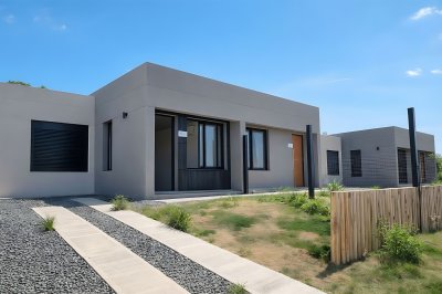 Venta Última casa a estrenar 3 dorm Lagomar Ley 18.795 cochera y patio