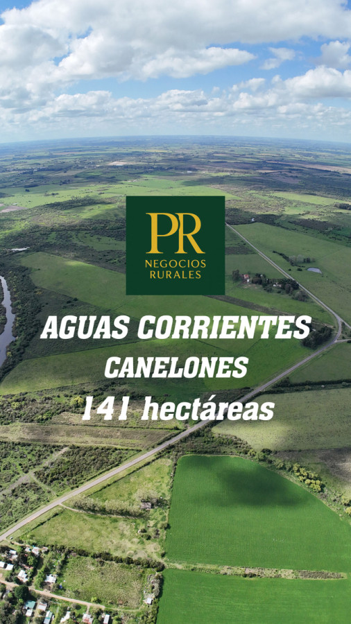 Campo En Aguas Corrientes, Casa, Instalaciones, Agua Permantente, Arroyo