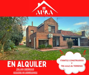 ? Alquiler de Casa en Zona Residencial  A 1 cuadra y ½ de la Rambla de las Américas