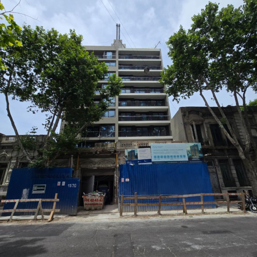 Venta apartamento Cordón Sur a estrenar en marzo 2026 de 1 dormitorio.