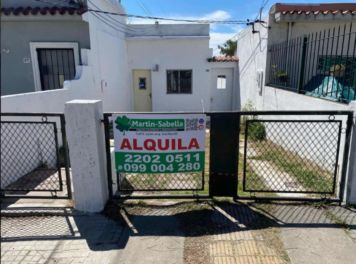 Casa en alquiler - Brazo Oriental 