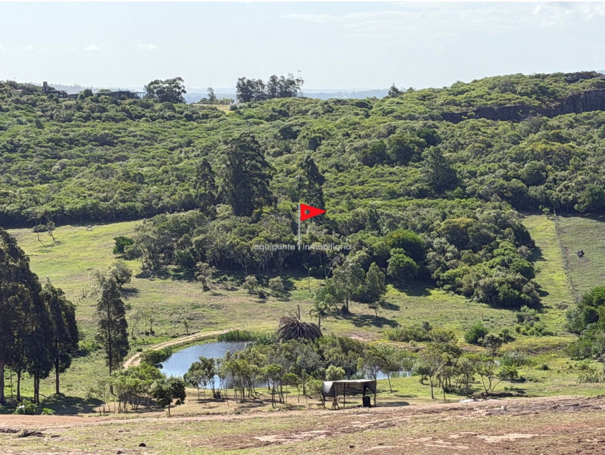 Chacra con tajamar y vista al mar Piriapolis (2)