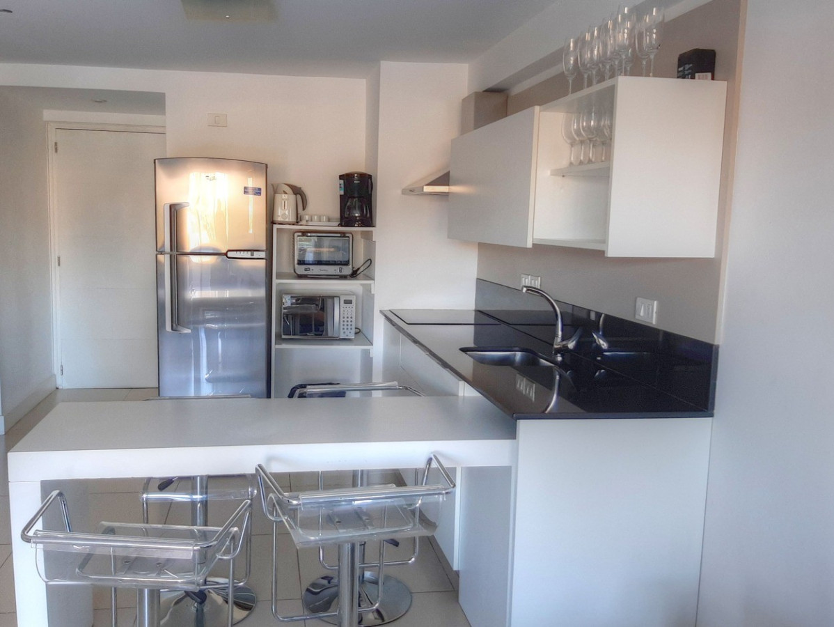 Cómodo apartamento 1 dormitorio y medio, Unique, Punta del Este.