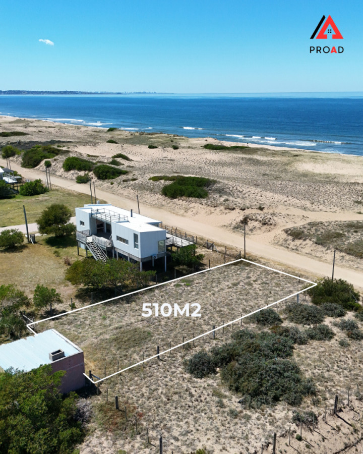 Terreno FRENTE al mar en Sauce de Portezuelo 