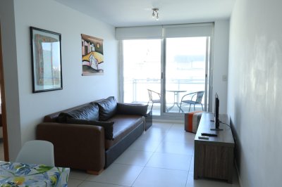 Alquiler  apartamento 1 dormitorio equipado con garaje Punta del Este, Torre Bellagio ! 