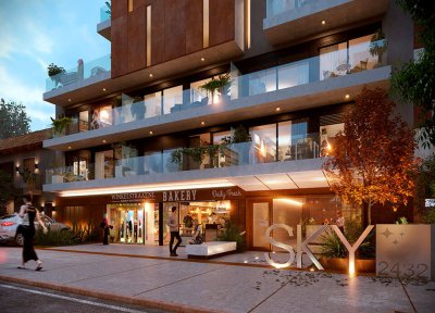 Apartamento de 2 dormitorios en Punta Carretas