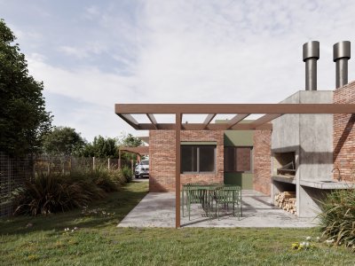 Casa 2 dormitorios Tradicional a estrenar Pinares 