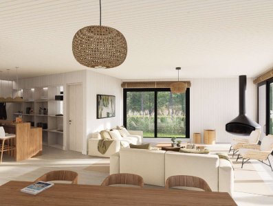 Casa de 3 dormitorios más servicio y playroom con piscina privada en José Ignacio