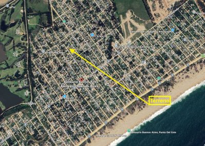 Terreno en venta Balneario Buenos Aires zona consolidada