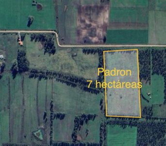 SE VENDE CAMPO DE 7 ha CANELONES 