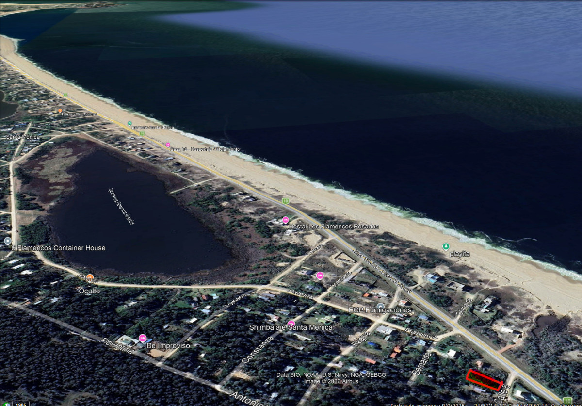 Terreno Santa Mónica a metro de ruta 10