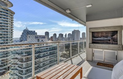 Apartamento de 3 dormitorios en alquiler de Verano , Punta del Este , Playa Brava