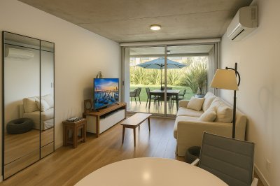 Apartamento 2 dormitorios 2 baños con jardín 