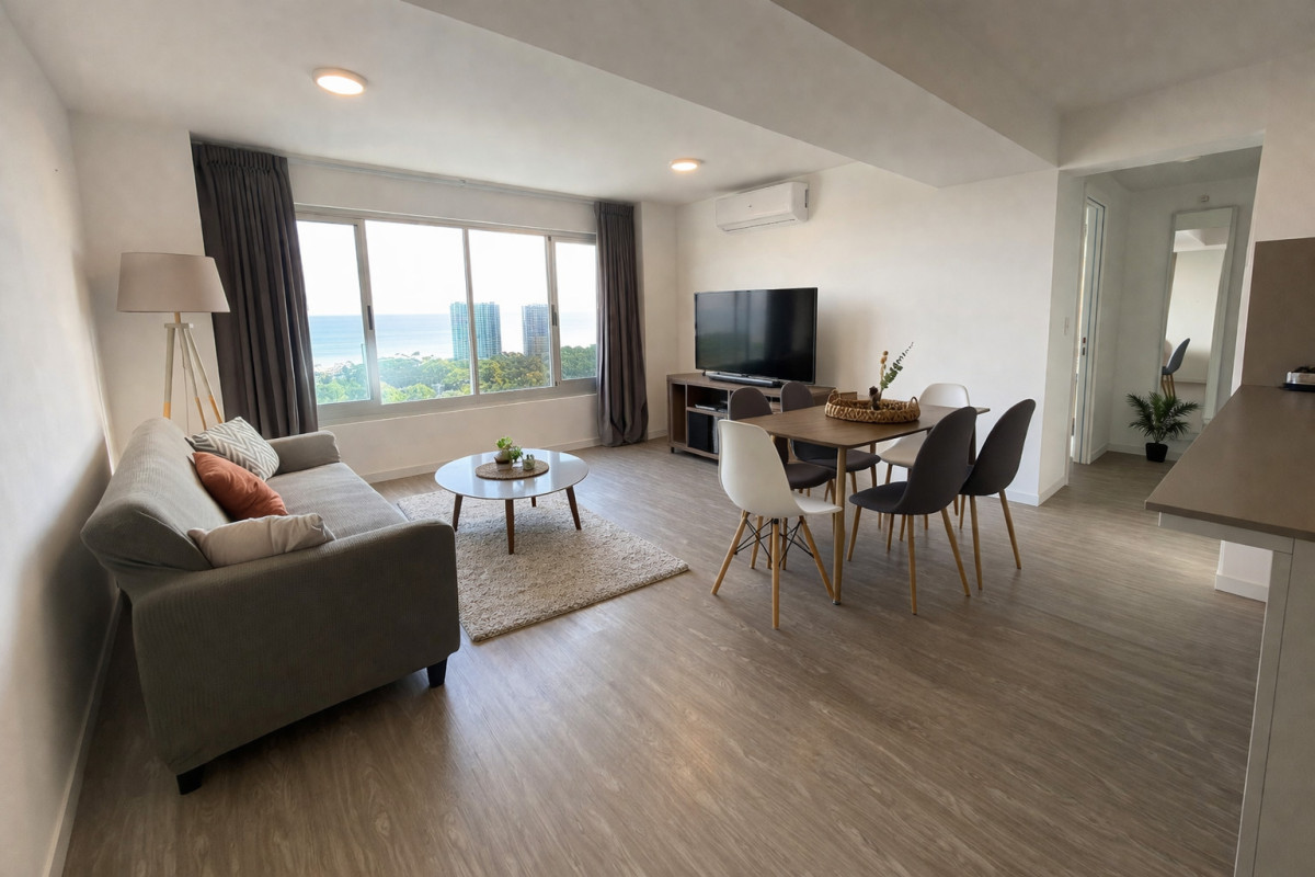 Apartamento en venta 2 dormitorios 1 baño con vista al mar