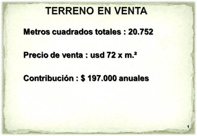 Terreno Codigo #