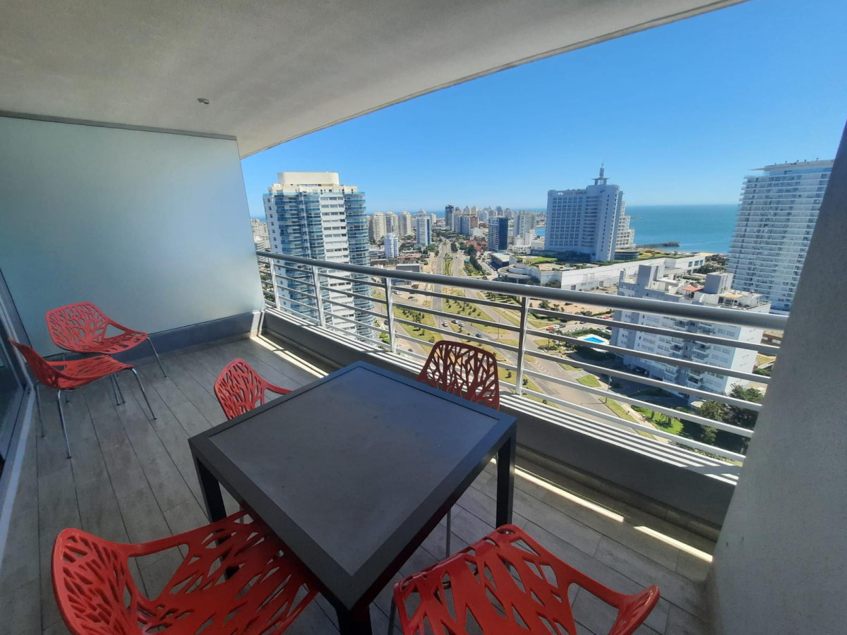 apartamento de 2 dormitorios con vista al mar 