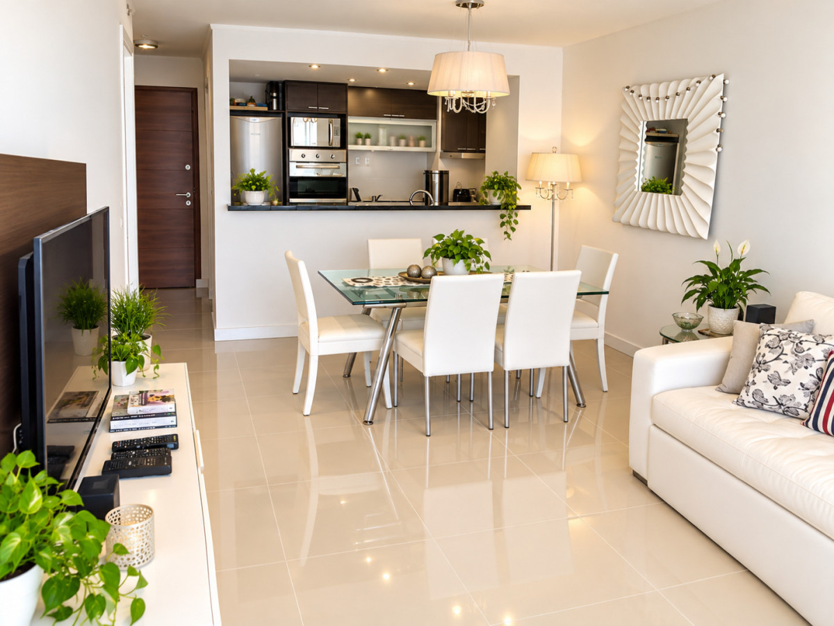 Imagen de Apartamento en venta de dos dormitorios y dos baños en Av Chiverta