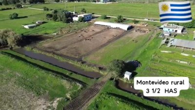 Venta chacra 3 y media hectáreas, casa, galpón, agua