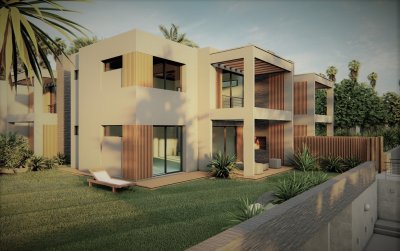 CASA DE 2 DORMITORIOS Y 3 BAÑOS EN BARRA VERDE CON JARDIN