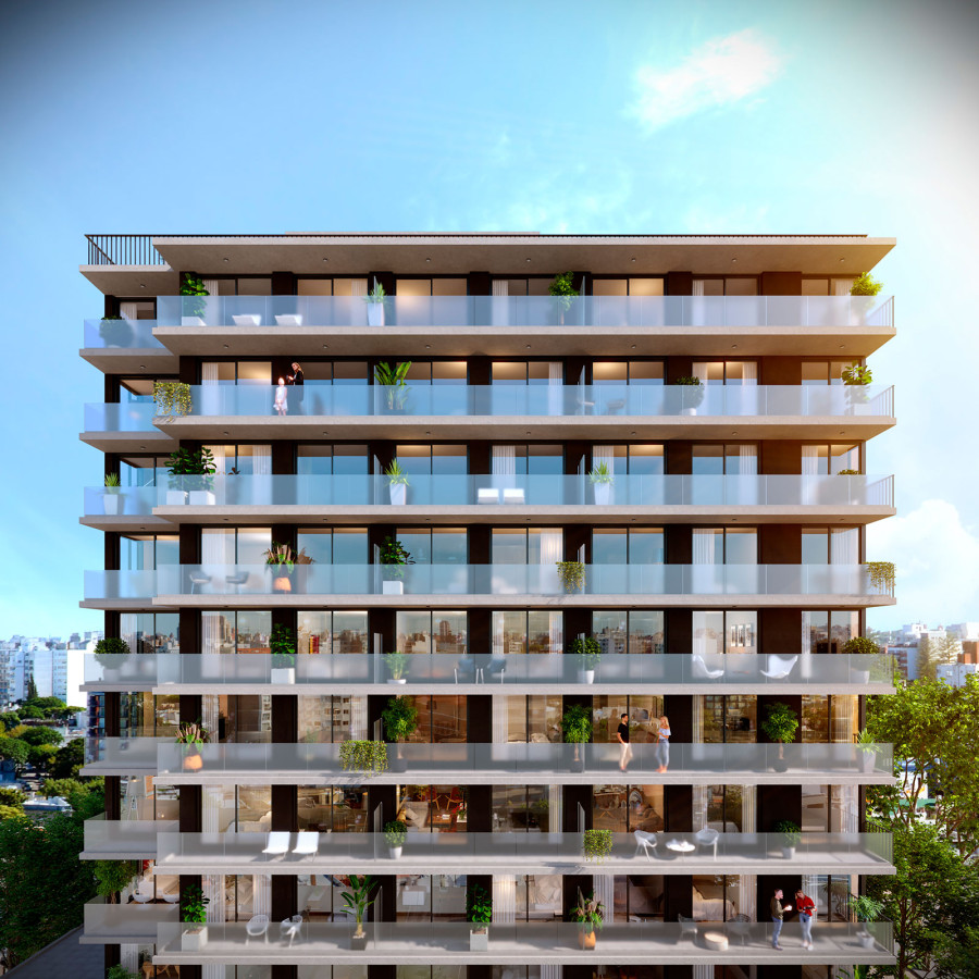 Se vende apartamento de 1dormitorio y terraza en Punta Carretas