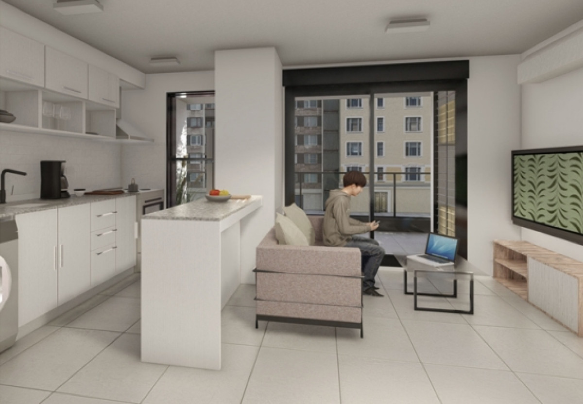 Venta 1 dormitorio en cordon Estrena en Mayo25