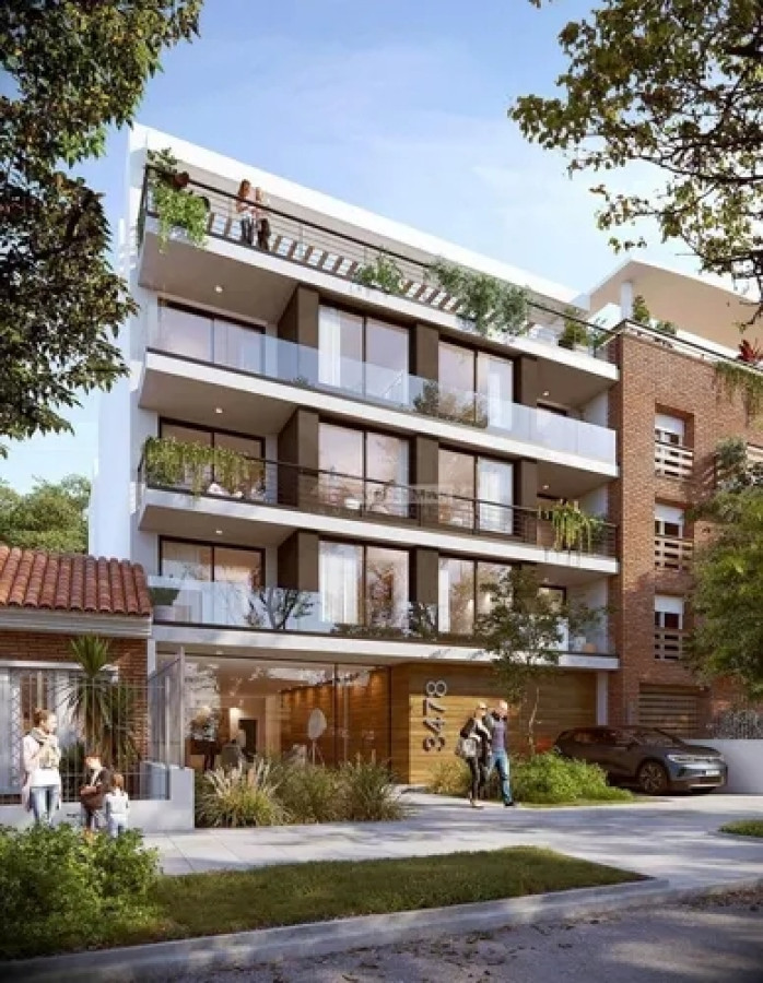 Venta Apartamento 1 Dormitorio Con Terraza en Pocitos